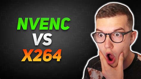 NVIDIA Nvenc VS x264